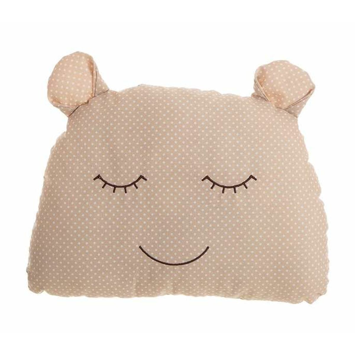 Подушка Медведь Плюшевый 35 x 29 cm Бежевый