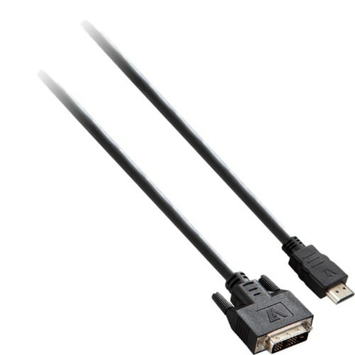 HDMI to DVI Cable V7E2HDMIDVID-02M Black 2 m