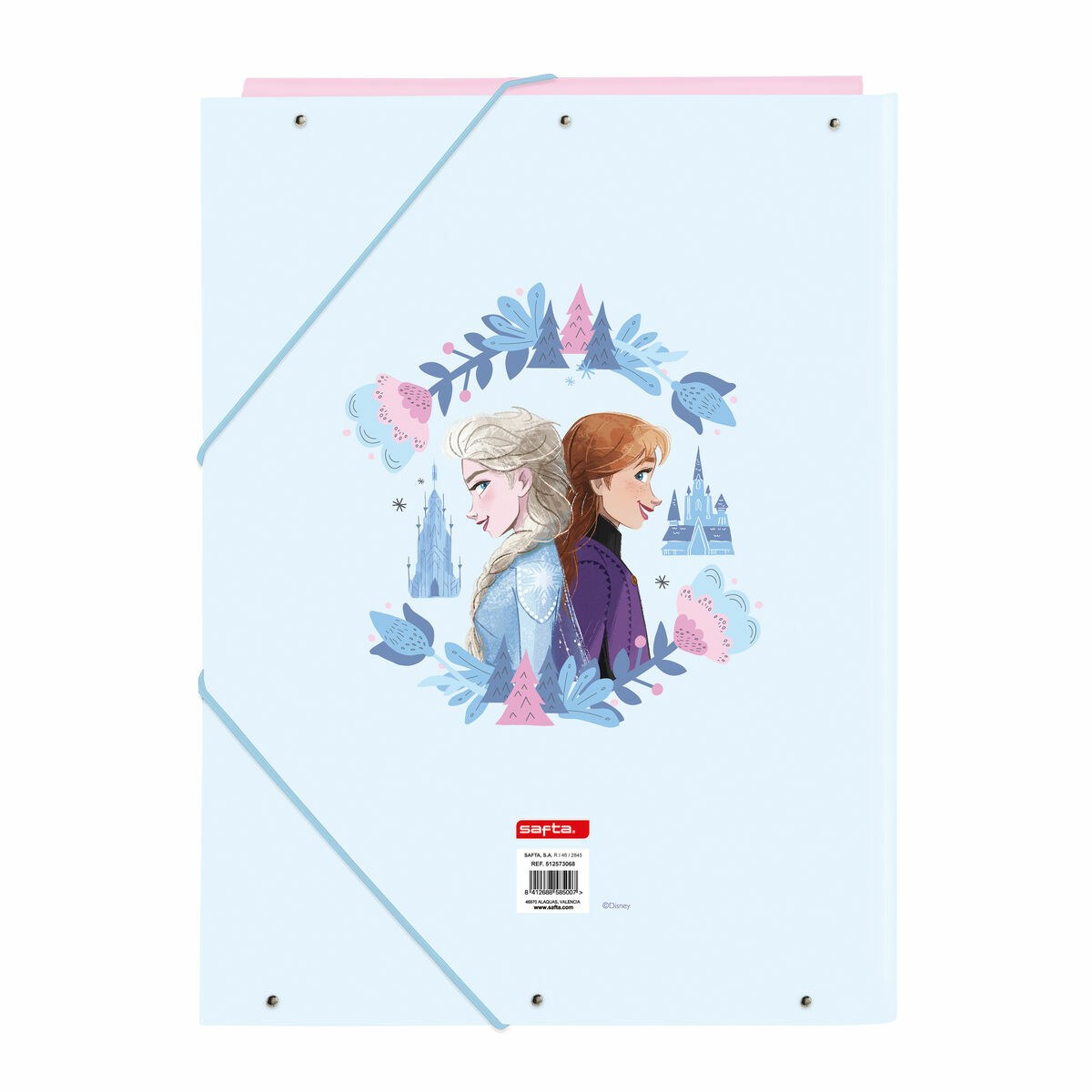 Ring binder Ice magic Blue A4 26 x 33.5 x 2.5 cm