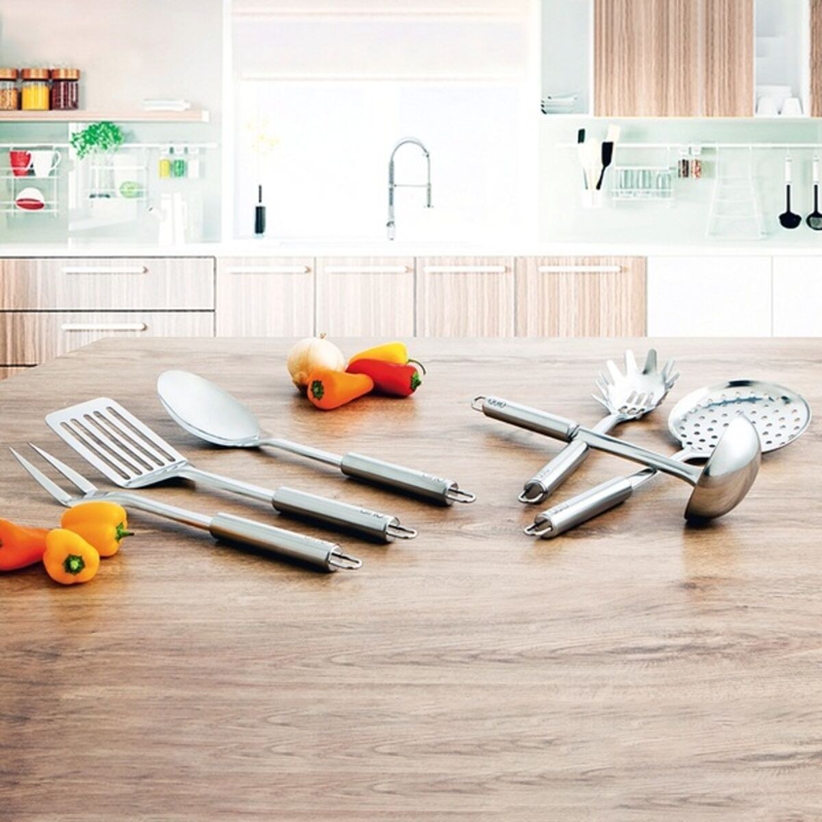 Половник Kitchen Renova Металл Сталь 30,5 x 8,8 x 7,5 cm