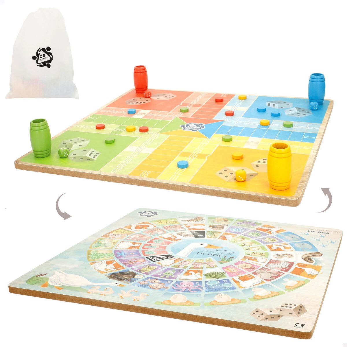 Доска Parcheesi 40 x 1 x 40 cm (26 Предметы) (6 штук)