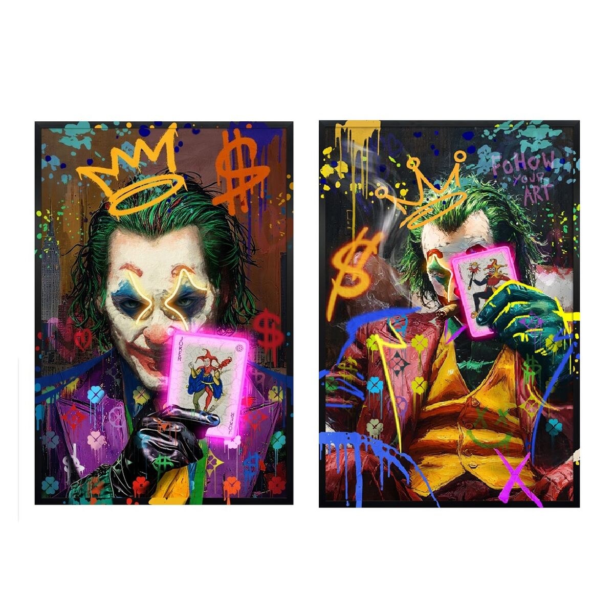 Полотно Чёрный Loft 83 x 3 x 123 cm (2 штук)