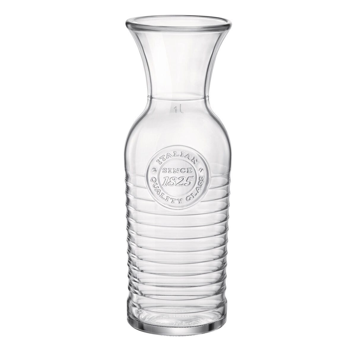 Bottle Officina Transparent Glass 1 L (6 Units)