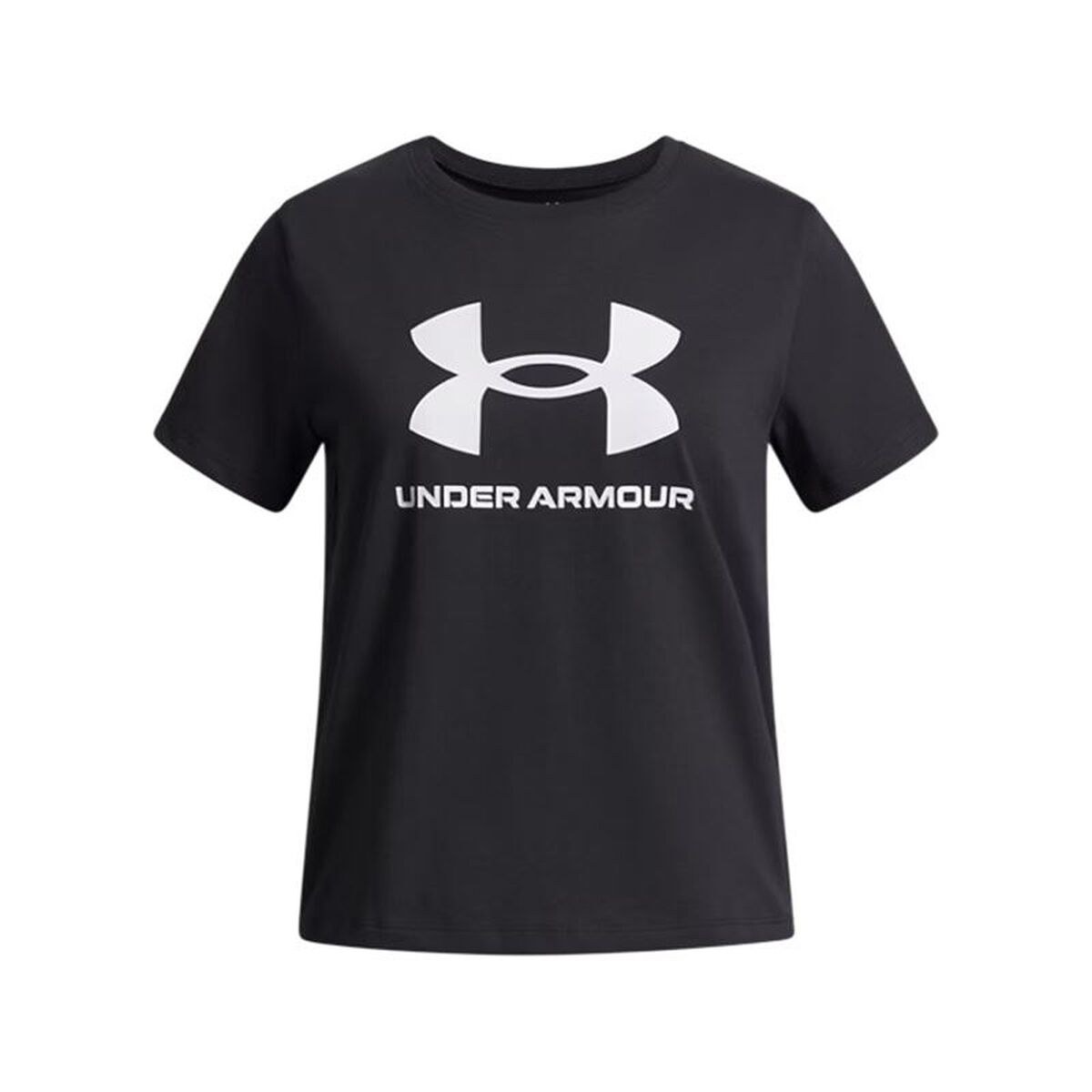 Child's Short Sleeve T-Shirt Big Logo Black