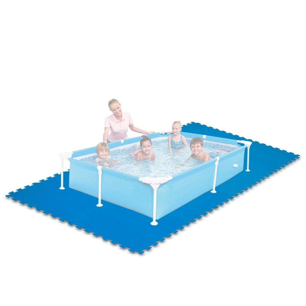 Protective Tarpaulin 50 x 1 x 50 cm (6 Units)