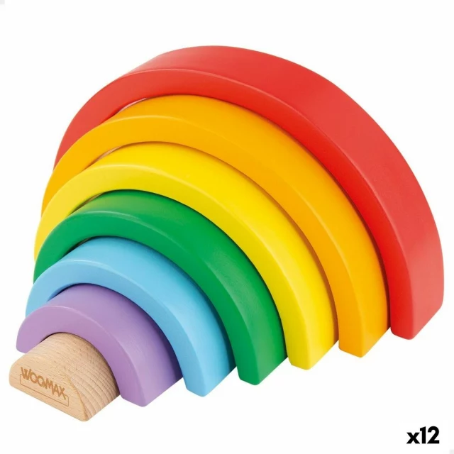 Игра на ловкость Радужная 21 x 10 x 3,5 cm (12 штук)