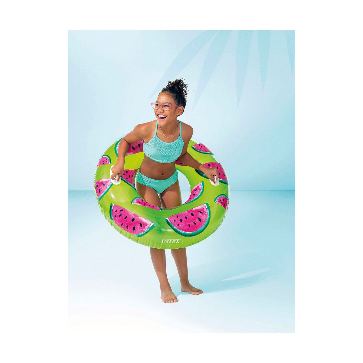 Inflatable Pool Float Fruits PVC Ø 107 cm