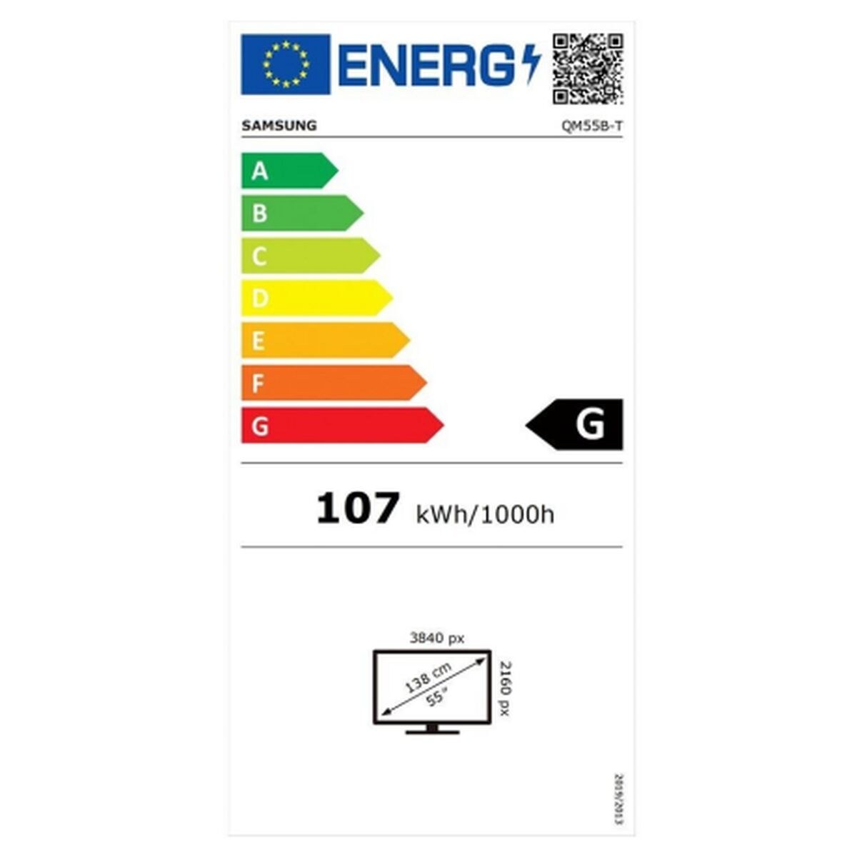 Videowall Monitor QMB-T 4K Ultra HD 55"