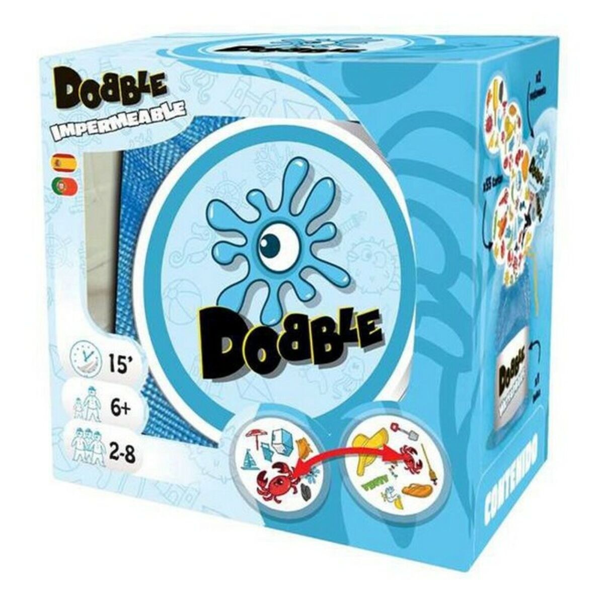 Настольная игра Dobble Waterproof (ES-PT)