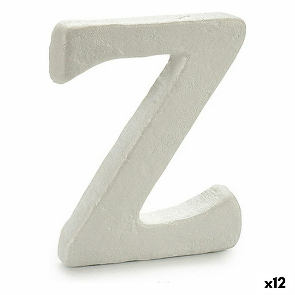 Letter Z White polystyrene (12 Units)