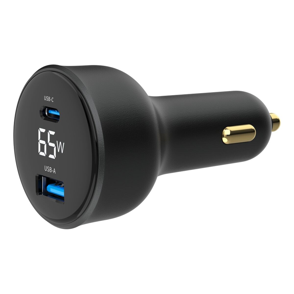 Car Charger TA-UC-AC2PD65LCD-CAR-01