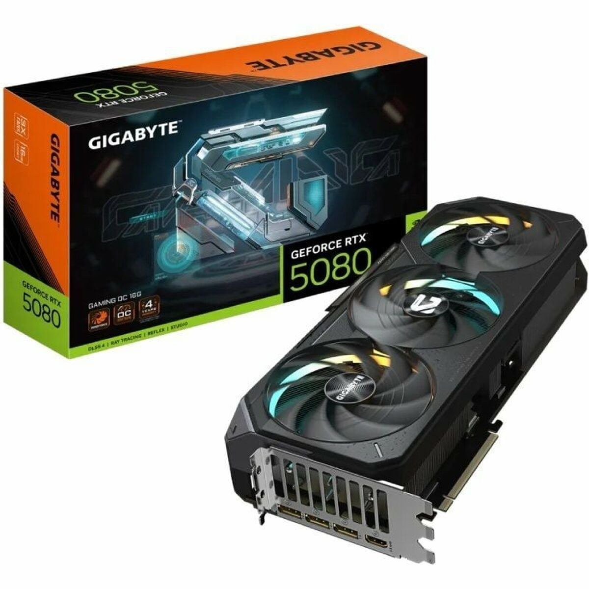 Графическая карта GeForce RTX 5080 GAMING OC 16G GEFORCE RTX 5080 16 GB GDDR6 GDDR7