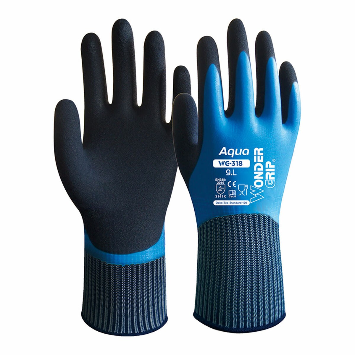 Work Gloves Blue