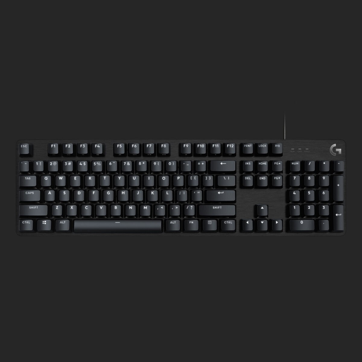 Клавиатура 920-010825 Чёрный Испанская Qwerty QWERTZ