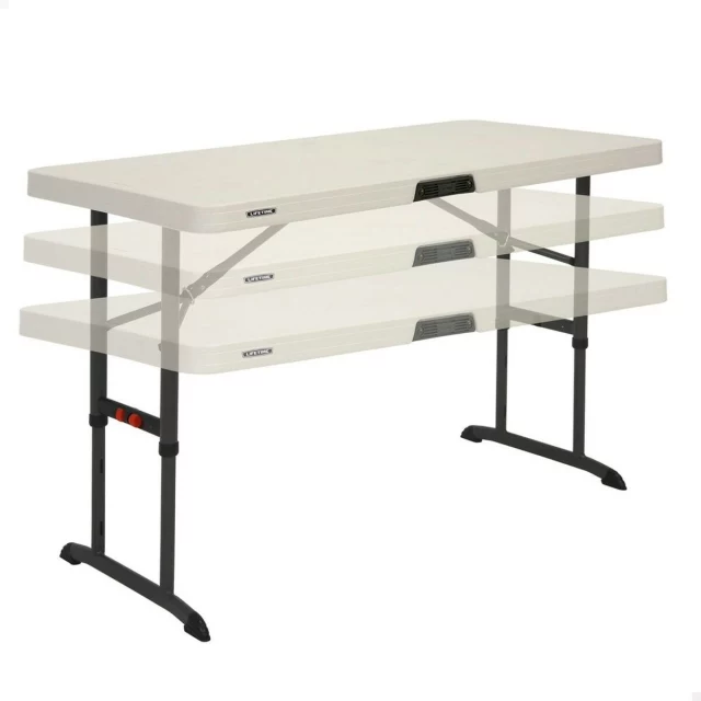 Складной стол Кремовый 122 x 86 x 61 cm Сталь Пластик
