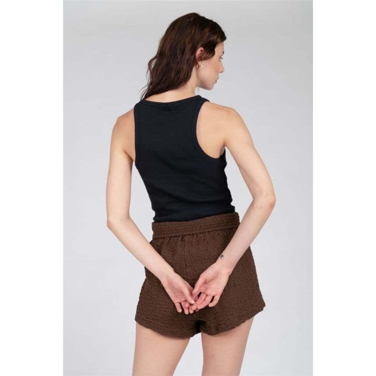 Women's Sleeveless T-shirt Black