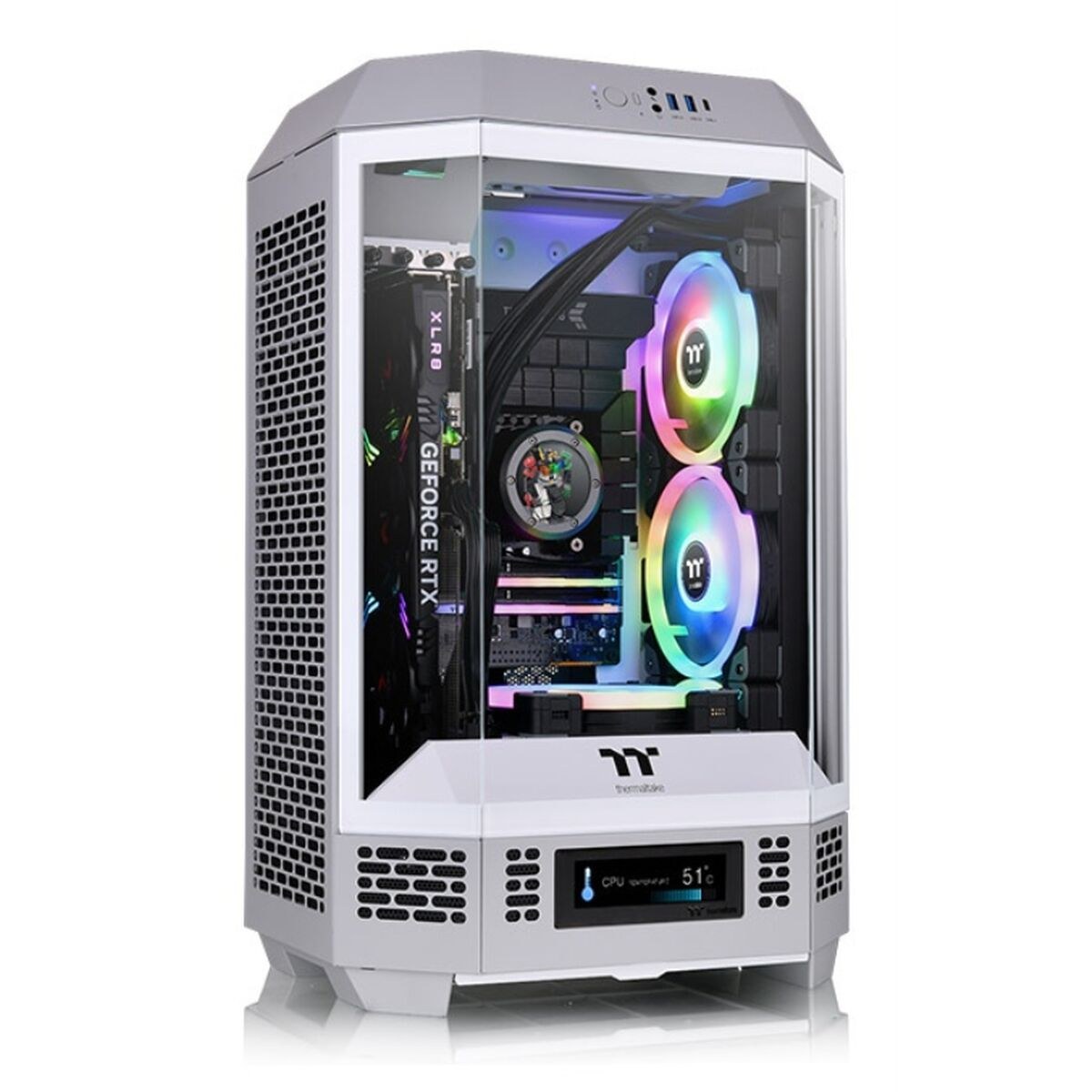 Блок полубашня ATX Galileo Tower 300 Limestone