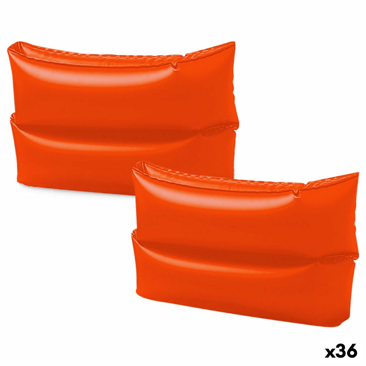 Sleeves Inflatable Red 25 x 17 cm (36 Units)