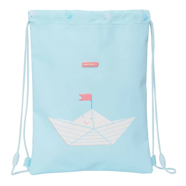 Backpack with Strings Ship Blue (26 x 34 x 1 cm)