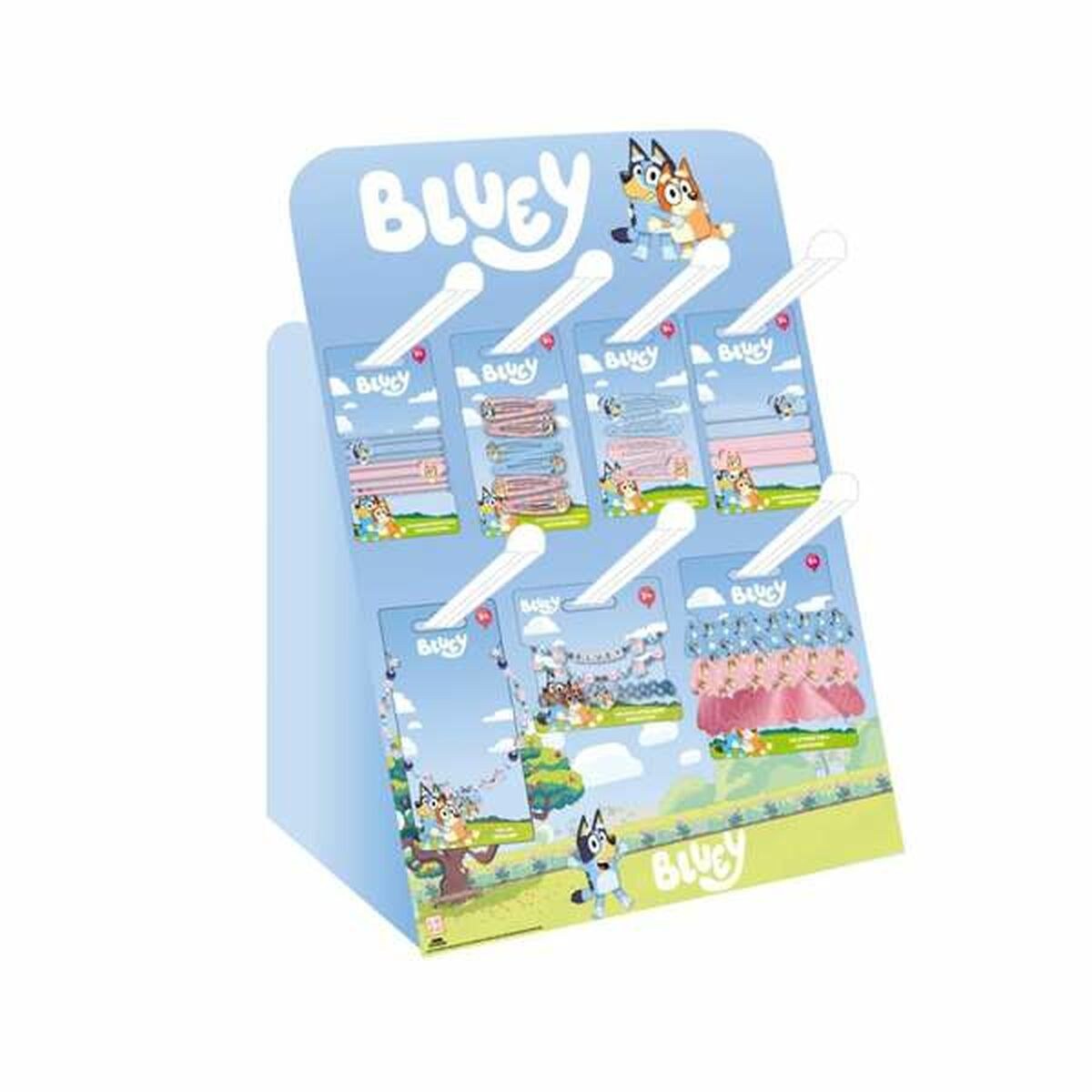 Hair Clips Blue