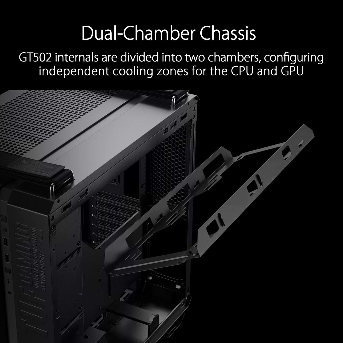 Блок полубашня ATX Galileo TUF GAMING GT502 PLUS Чёрный