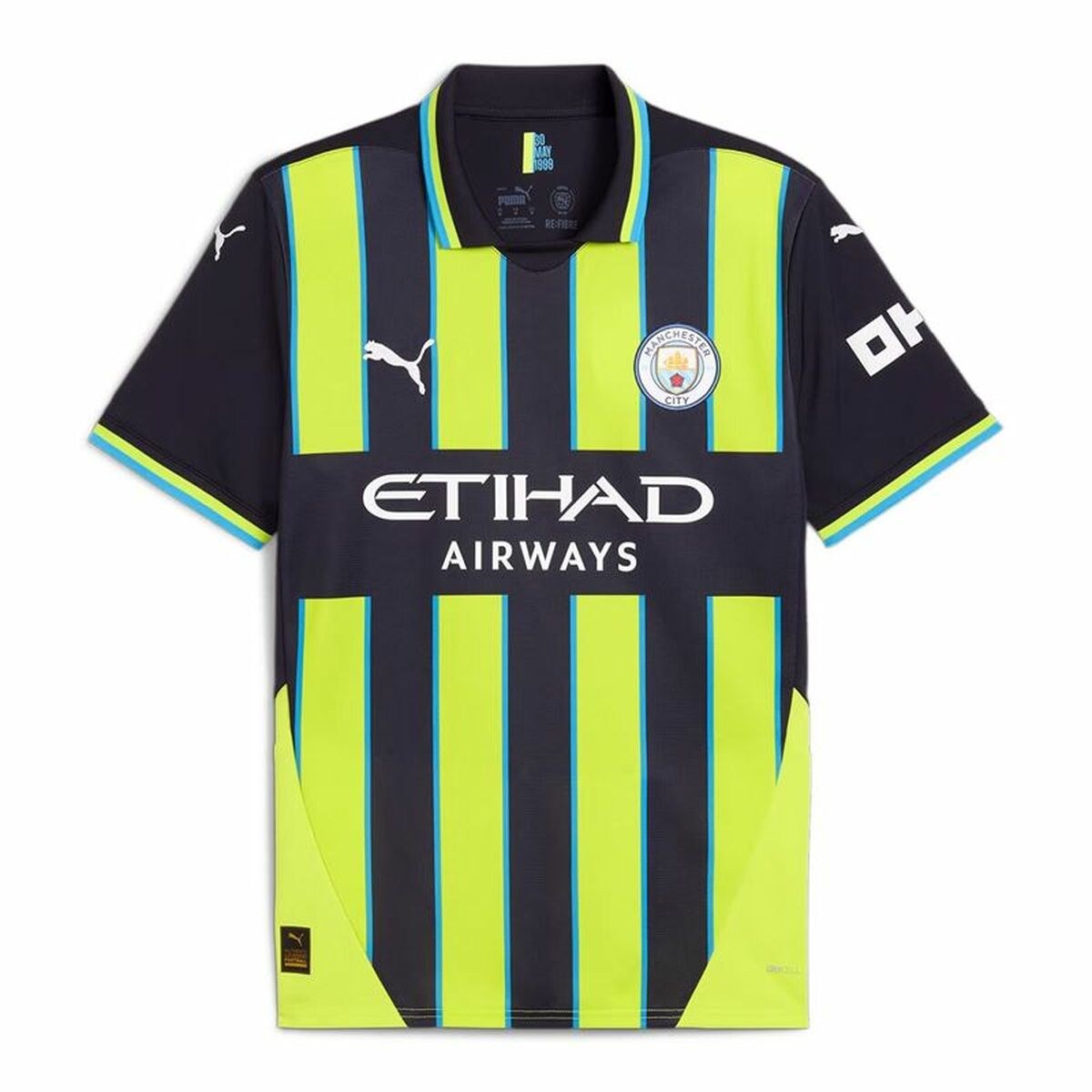 Спортивная футболка с коротким рукавом, мужская Manchester City 24/25 Replica