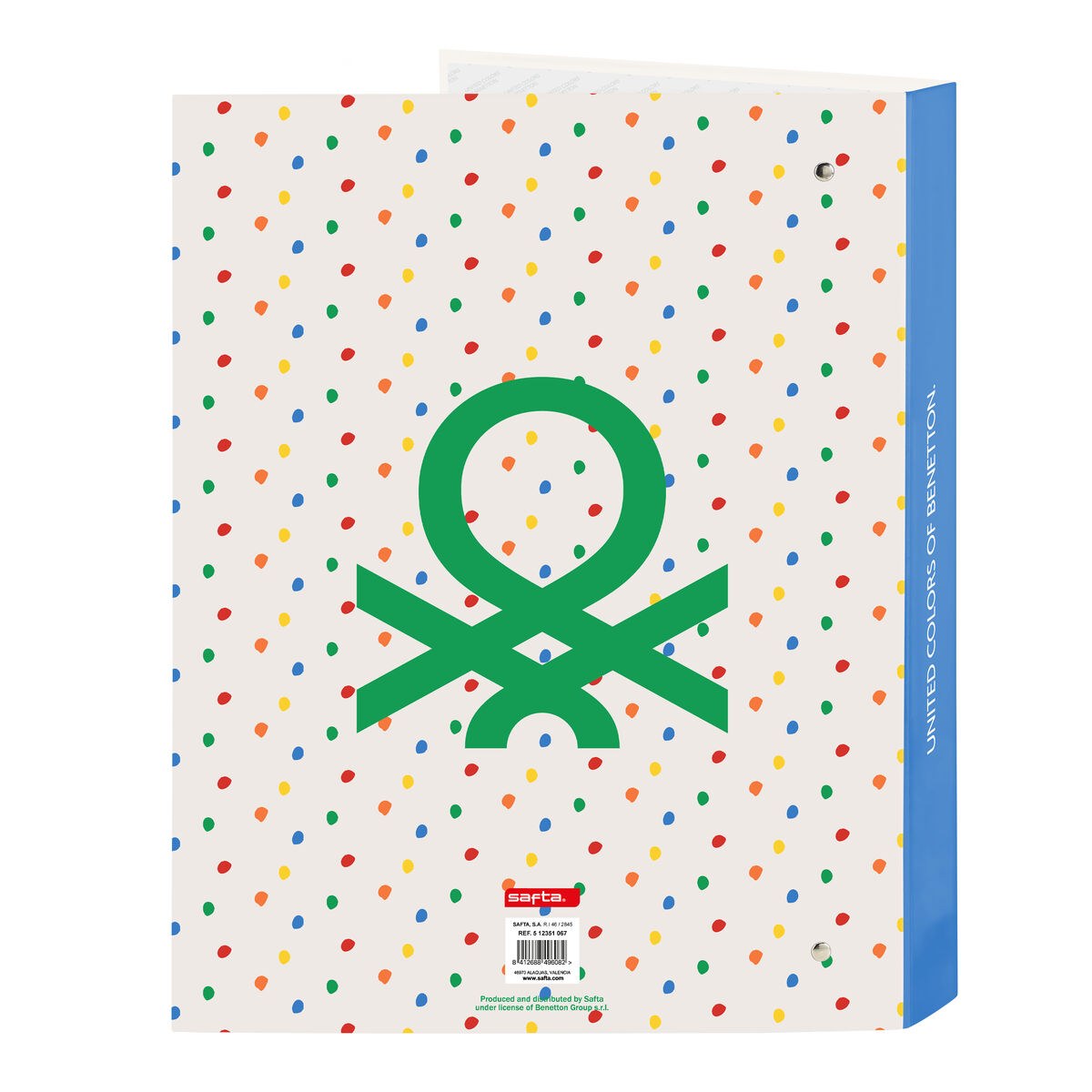 Ring binder Topitos A4 (26.5 x 33 x 4 cm)