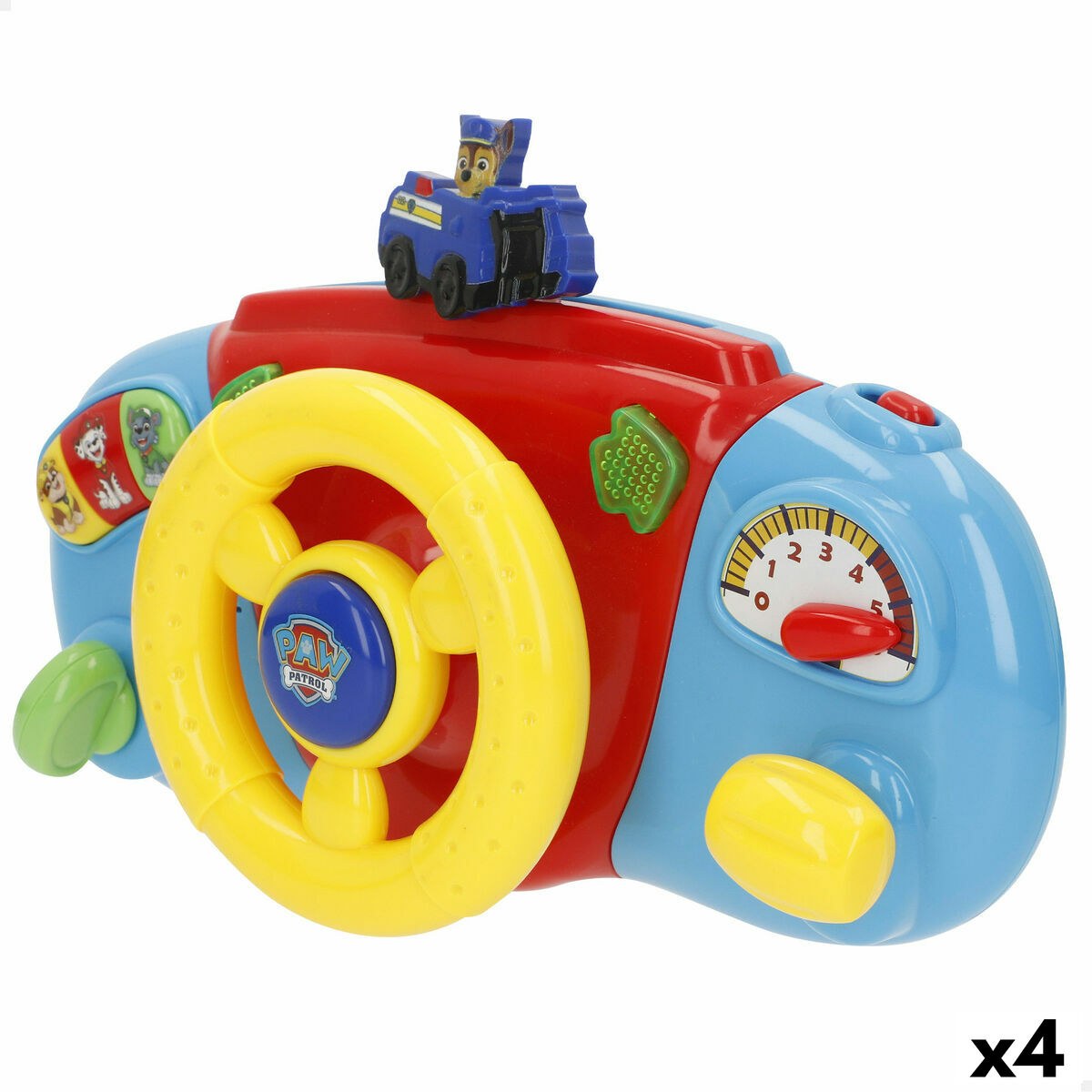 Steering Wheel for Pushchair 26 x 16 x 7 cm (4 Units)
