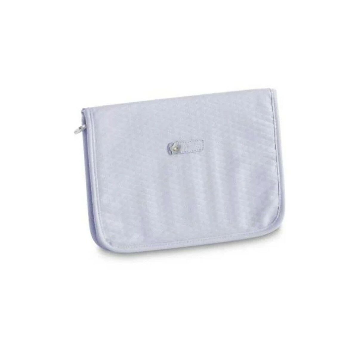 Zippered document holder 295 ROMBOS 902 03 Blue Polyskin