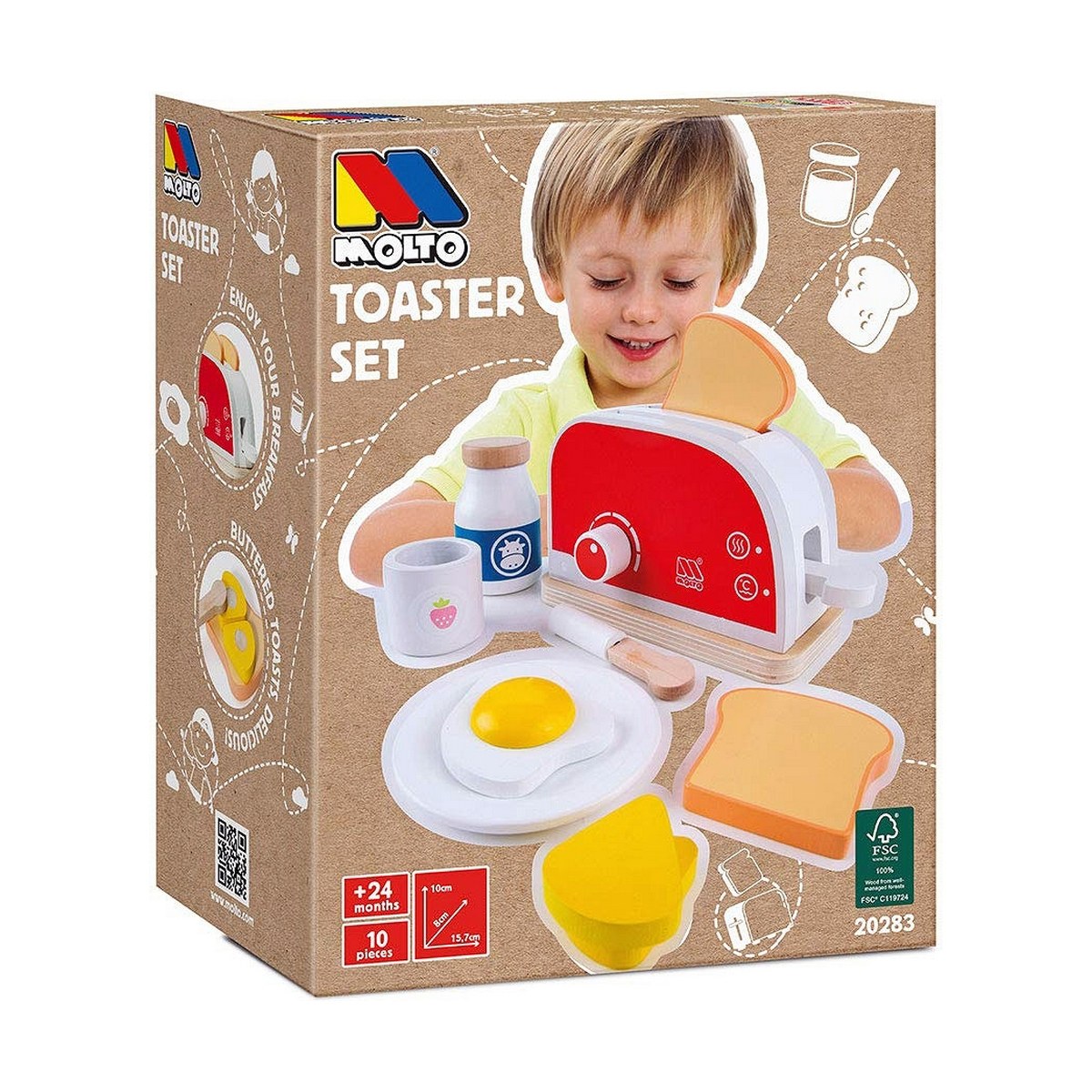 Игрушечный тостер Toaster Set