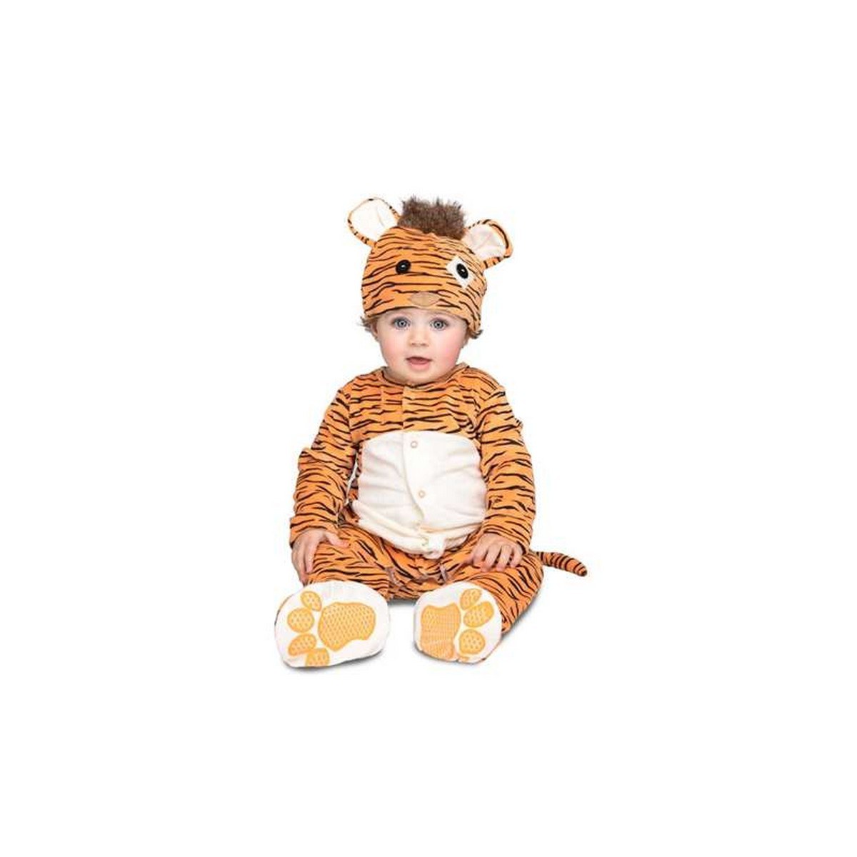 Costume for Children Tiger 1-2 years Brown
