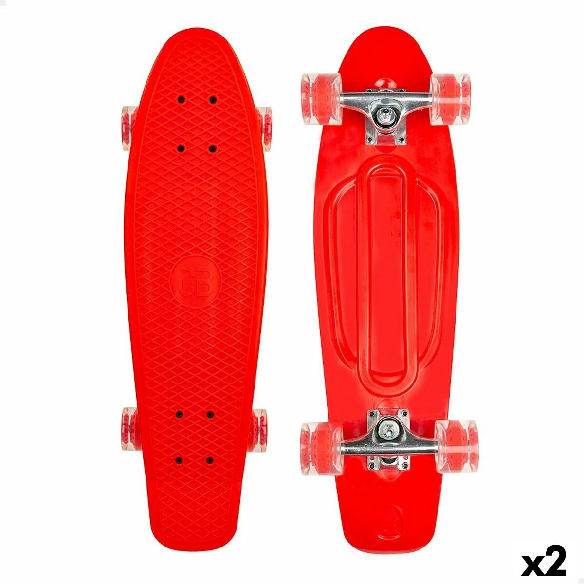 Skateboard Red (2 Units)