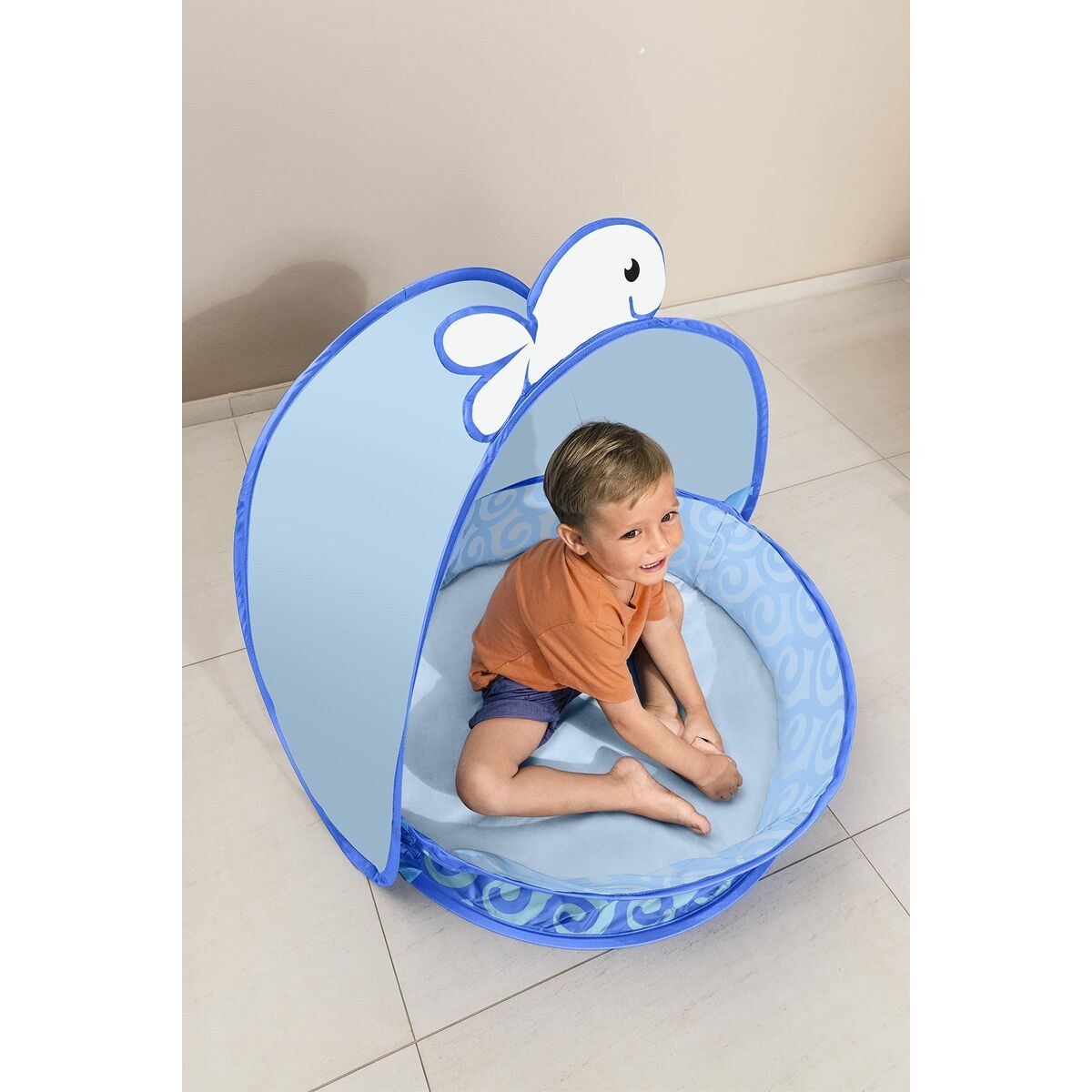 Inflatable Paddling Pool for Children Whale 78 x 68 x 60
