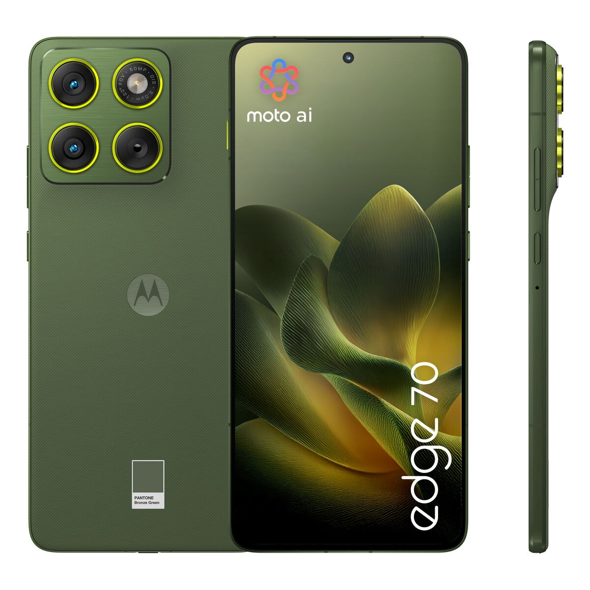 Smartphone EDGE 70 6,67" Octa Core Qualcomm Snapdragon 7 Gen 4 12 GB RAM 512 GB Green