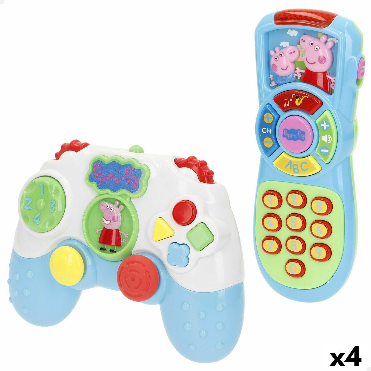 Learning Phone 15 x 11 x 5 cm (4 Units)
