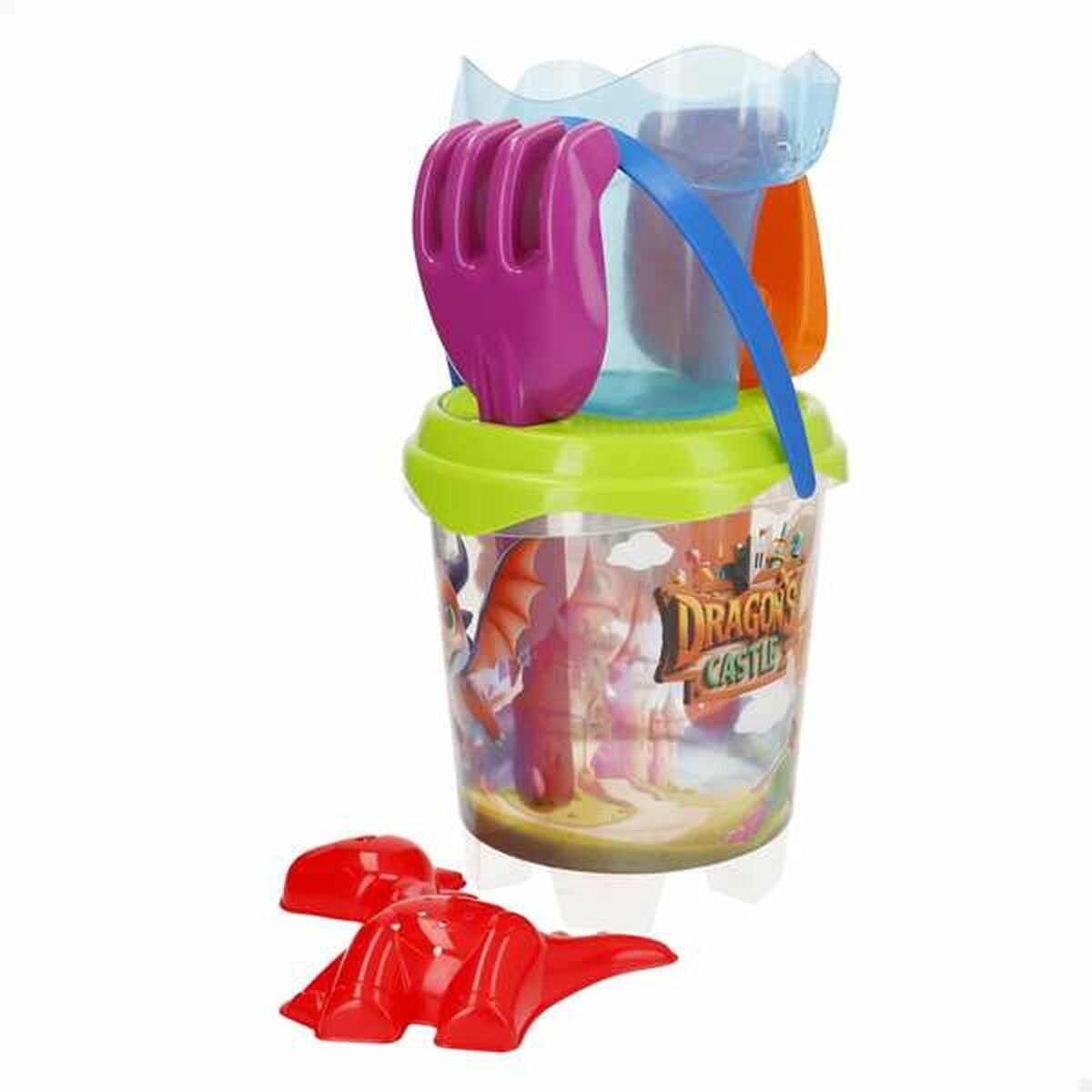 Beach Bucket 18 cm Dragon
