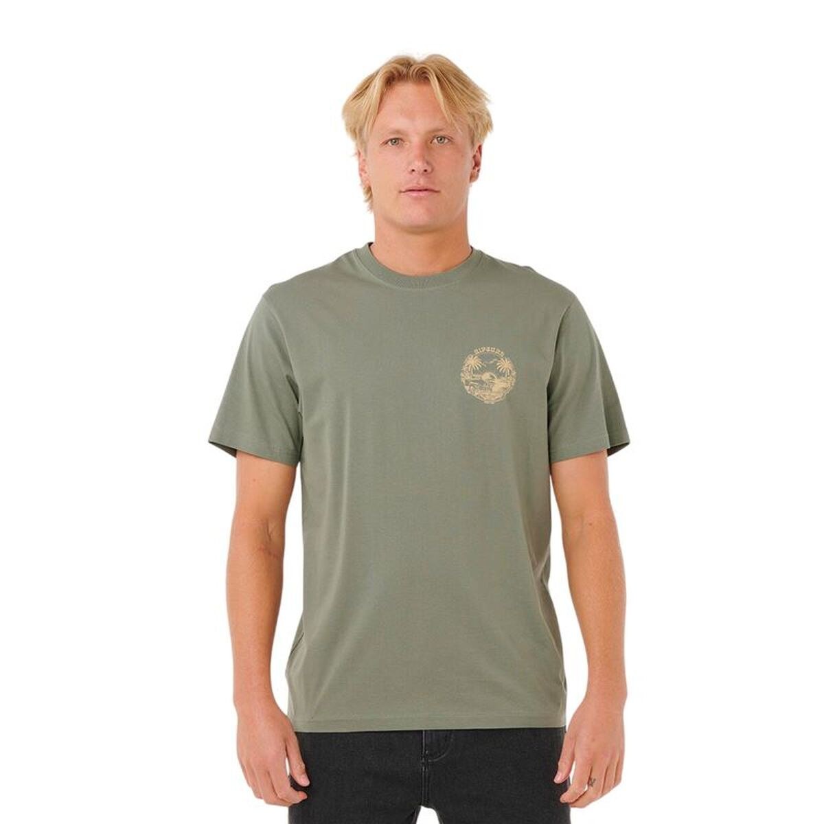 Men’s Short Sleeve T-Shirt Surf Trip Tee Blue