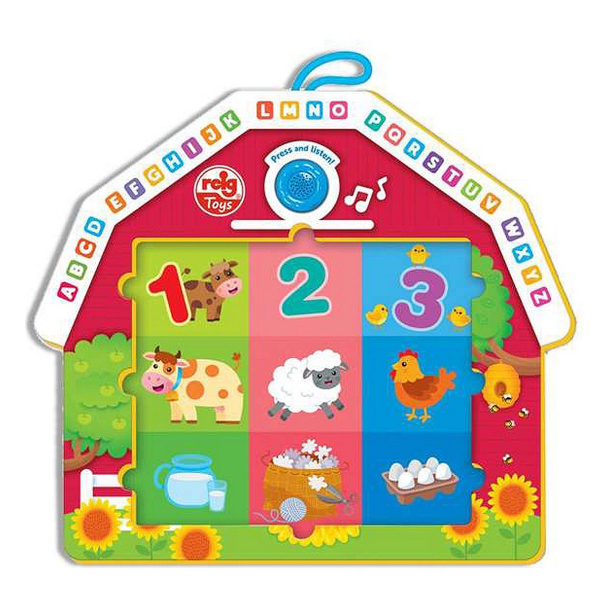 Puzzle Merry Farmhouse 9 Pieces Musical