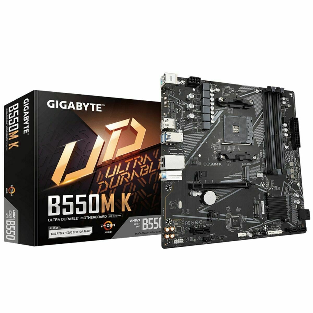 Материнская плата B550M K 1.0 AMD B550 AMD AMD AM4