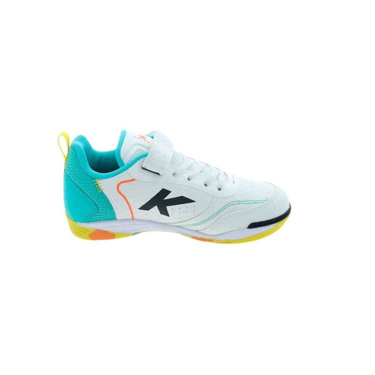 Children's Indoor Football Shoes Goleiro Elastic Indoor White