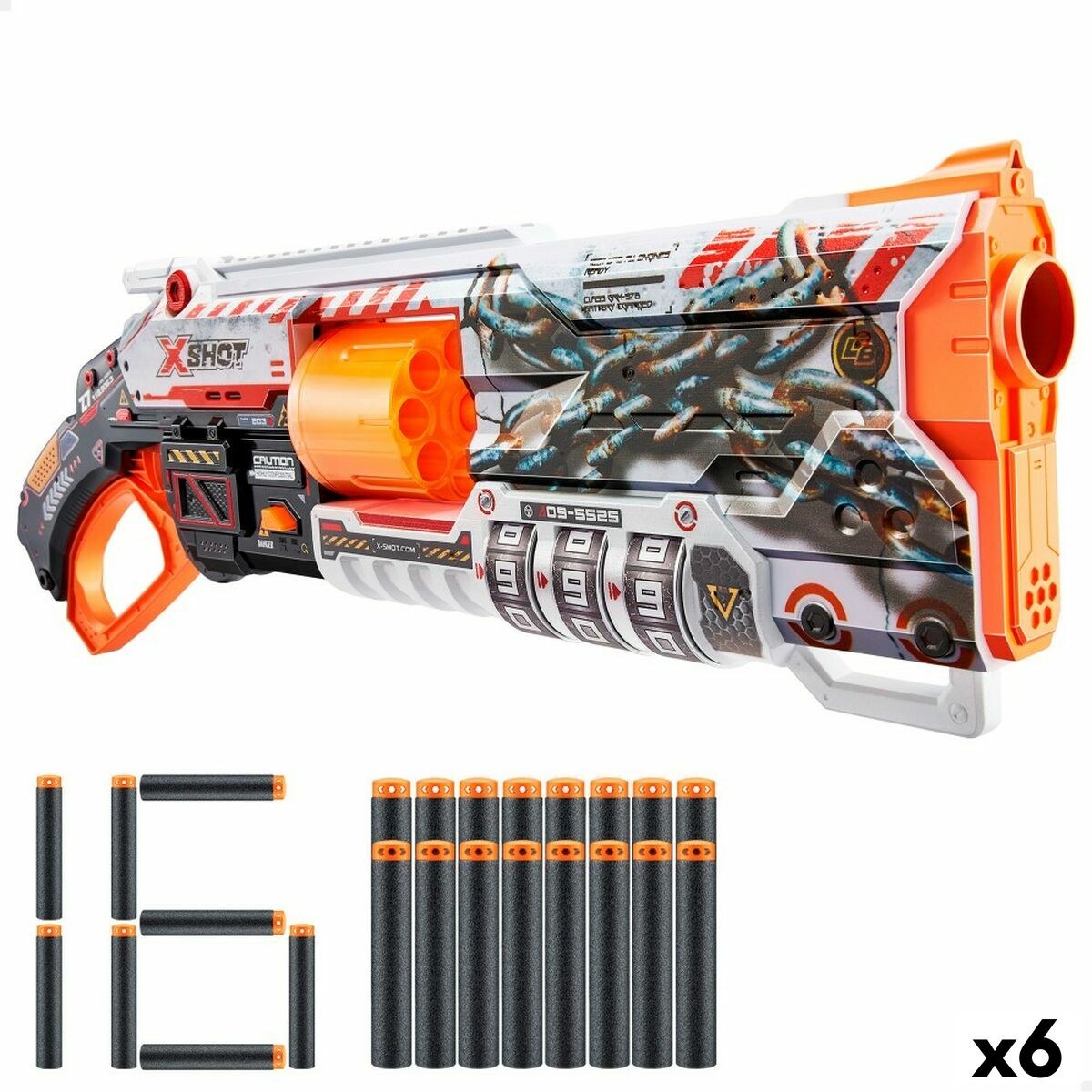 Dart Gun X-Shot Skins Lock Blaster