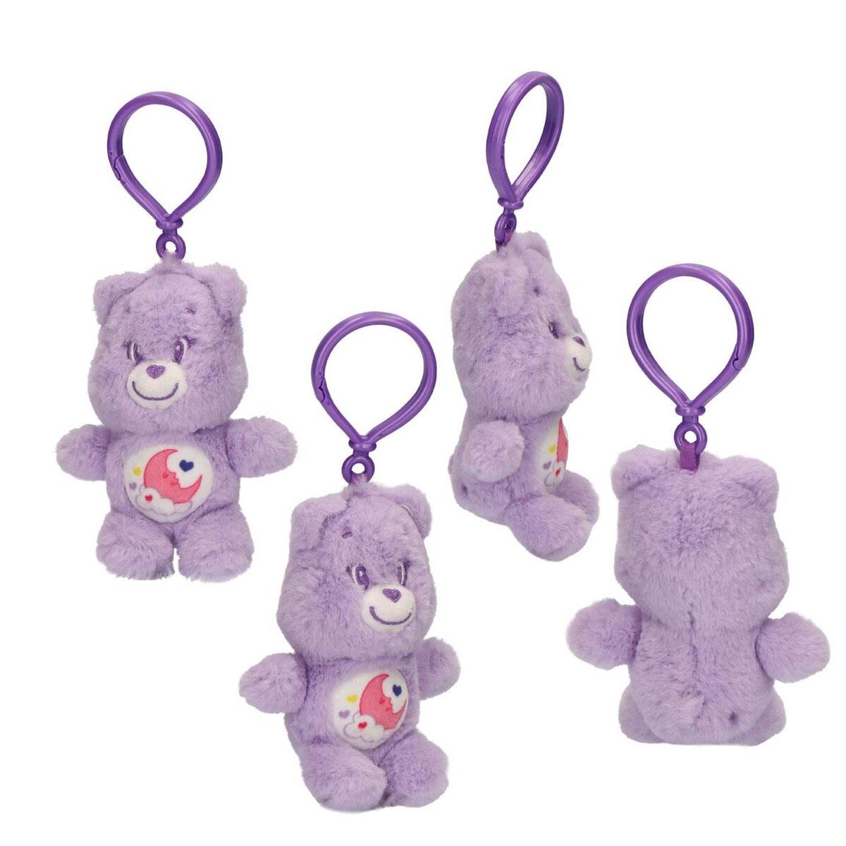 Cuddly Toy Keyring Purple