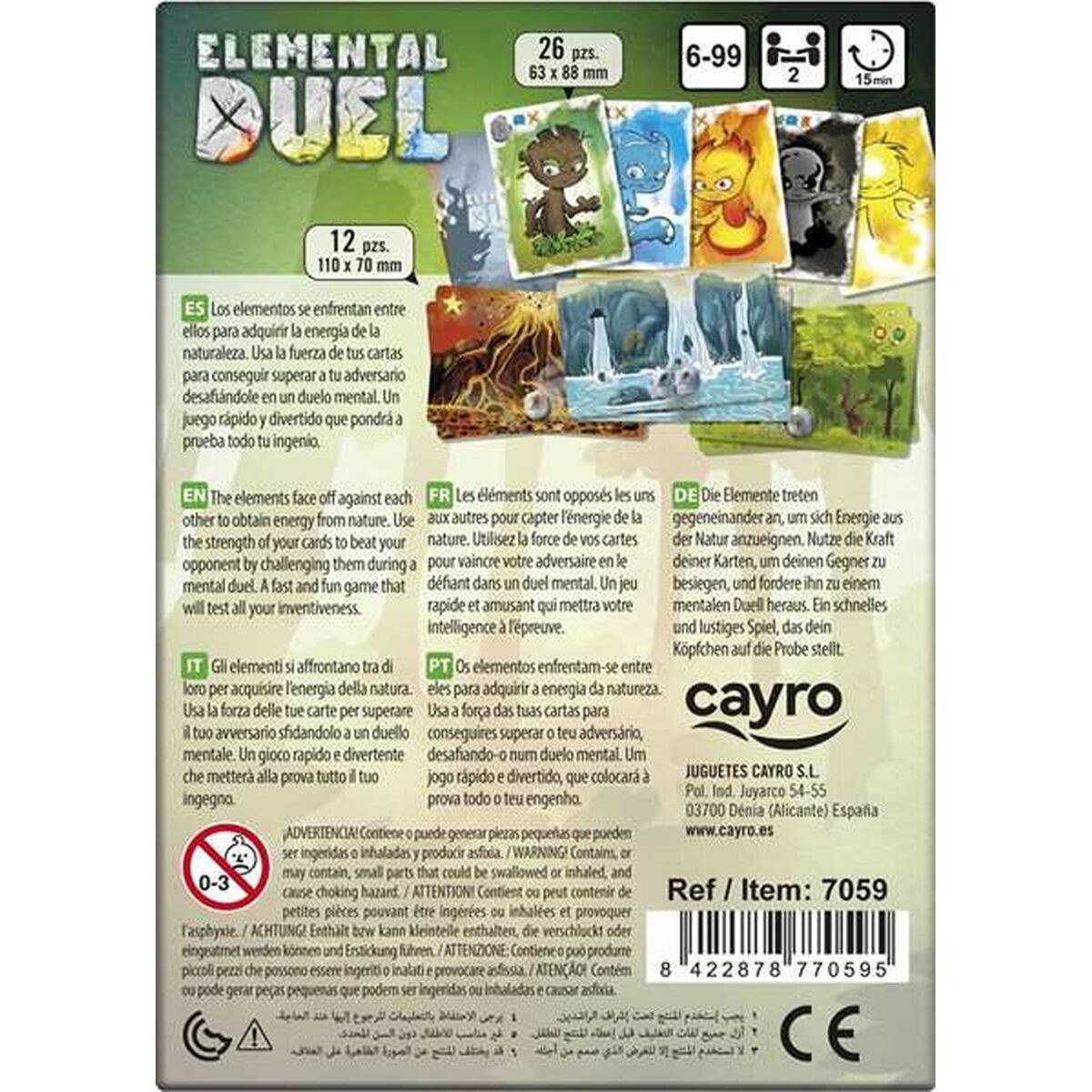 Настольная игра Elemental Duel