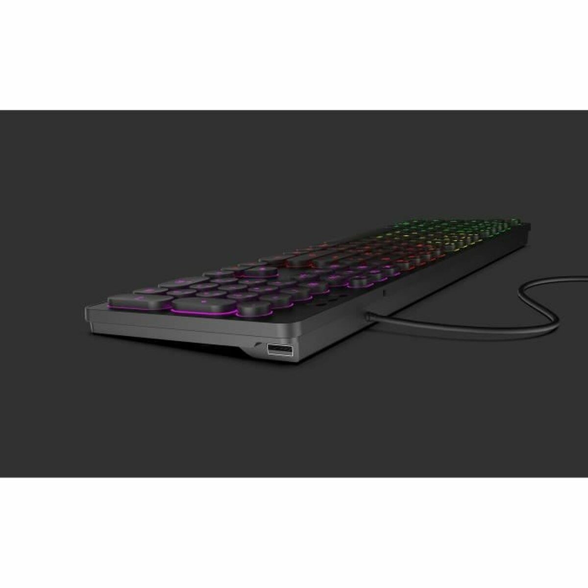 Клавиатура AZERTY Чёрный
