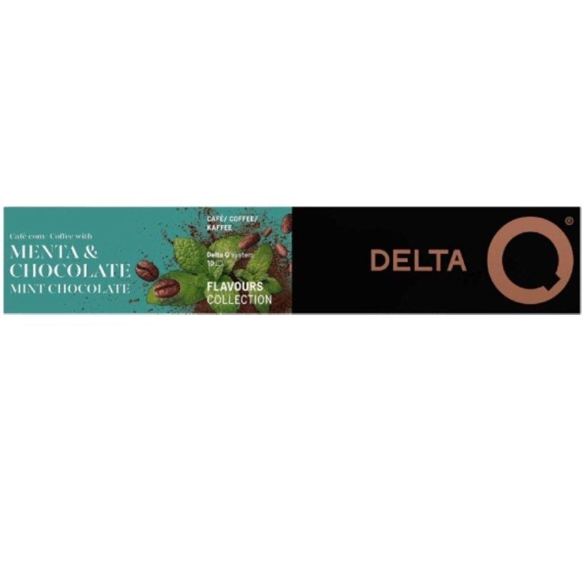 Coffee Capsules Delta Menta y Chocolate 10 Pieces (10 Units)
