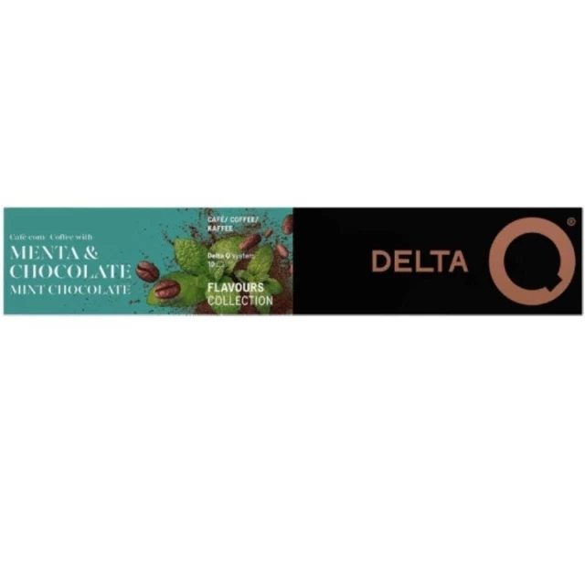 Coffee Capsules Delta Menta y Chocolate 10 Pieces (10 Units)