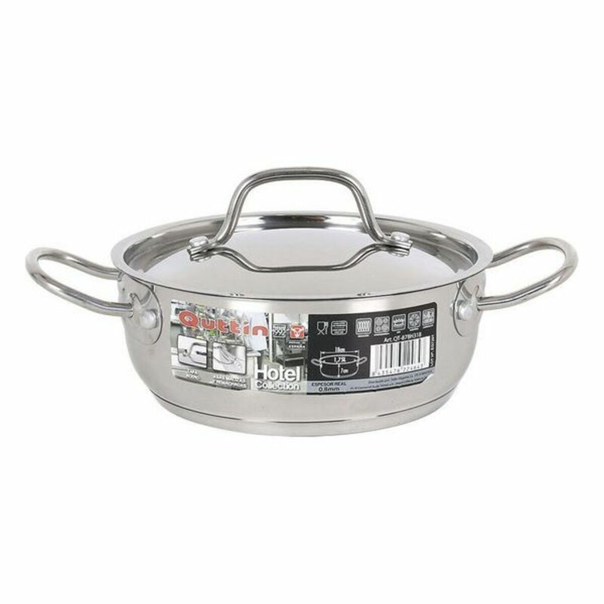 Casserole with lid Stainless steel