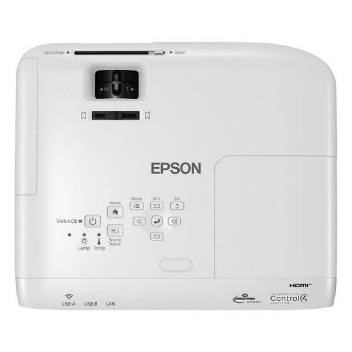 Проектор EB-W49 WXGA 3800 lm Белый 1080 px