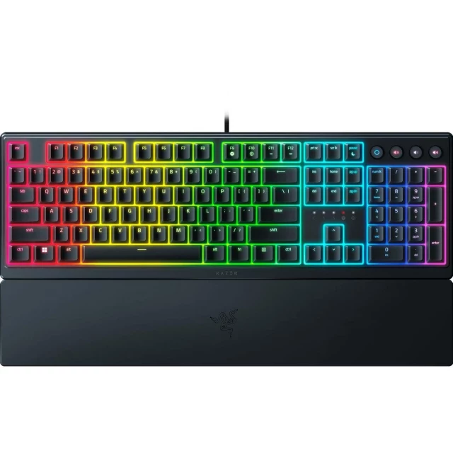 Игровая клавиатура Gaming Ornata V3 Чёрный Испанская Qwerty RGB