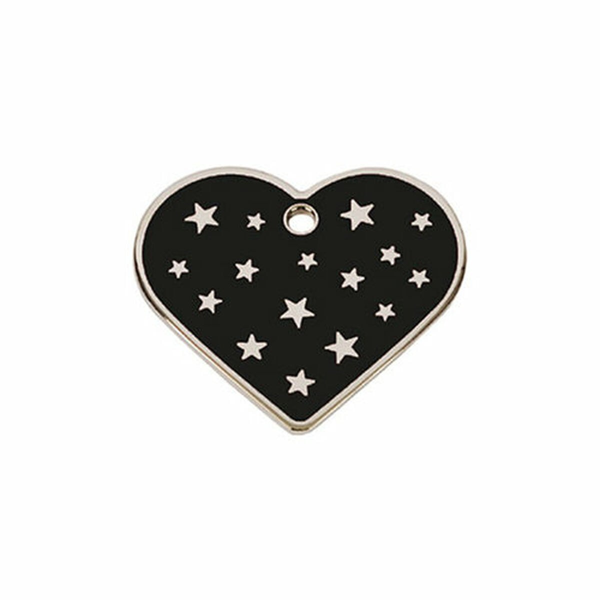Identification plate for collar PetScribe Passion Black Silver